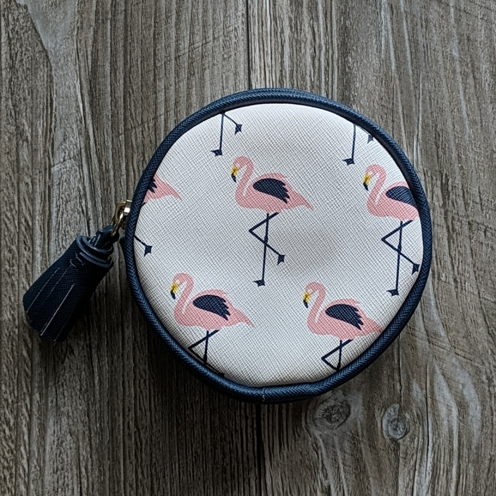 5/$25 Dabney Lee Flamingo Coin Wallet